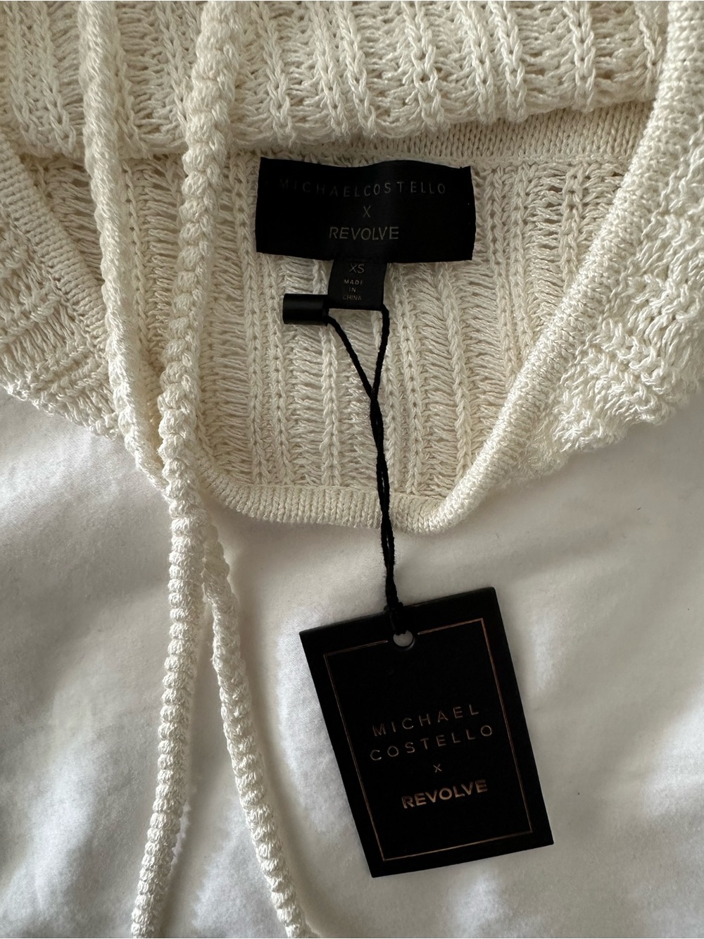 NWT Michael Costello x Revolve
Sylvan Knit Top White XS - Picture 9 of 10